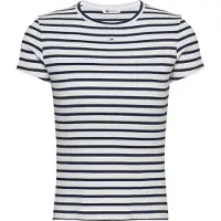 Tommy Hilfiger T-Shirt Essential DW0DW17383 Dunkelblau Slim Fit