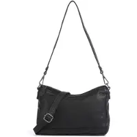 The Chesterfield Brand Leder Umhängetasche Schultertasche Irving Crossbody Bag Black schwarz