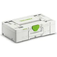 Festool SYS3 L 137, Werkzeugkasten, Grün, Weiß, 13,2 l, 40 kg, Auto, 296 mm