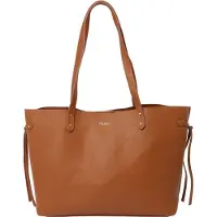 Pepe Jeans für Damen. PL0300111 Braune Audrey Script Handtasche (OSFA), Lässig, Polyurethan