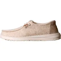 HEY DUDE Wendy Stretch Jersey – Niedriger Mokassin mit Schnürung