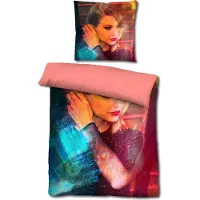 Sleezzze Castell Mikrofaser Wendebettwäsche Taylor Swift von Sid Maurer 155 x 220 + 80 x 80 cm
