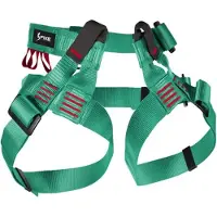 Fixe Climbing Gear Espeleo Gurtzeug Grün Grün One Size
