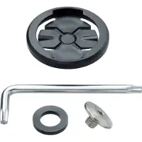 Topeak Lenkerhalterung RideCase G-Ear Adapter Kompatibel mit Garmin Geräten, Schwarz