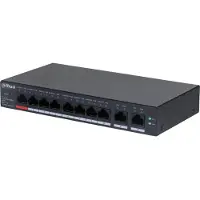 Dahua Technology DH-CS4010-8GT-110, Managed, L2, Gigabit Ethernet (10/100/1000), Power over Ethernet (PoE)