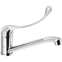 Hak AQUALINE 35 Küchenarmatur, langer Hebel, Chrom