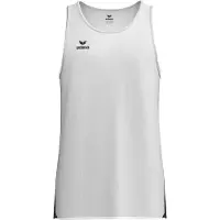 Erima Kinder Tank Top T&F WINGS Singlet 8282601 152 - Weiß/Schwarz - 152