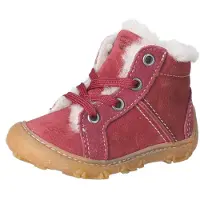 Ricosta Elia 5015001033 Kinderschuhe gefüttert, Mädchen, Burgund, Gr 19-23 - Kinderschuhe Gefütterte Kinderstiefel Gr. 18 - 42, Rot, leder (barbados)