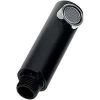 Sapho Ausziehbare Schlauchbrause für Spültischarmatur 1/2", Schwarz matt