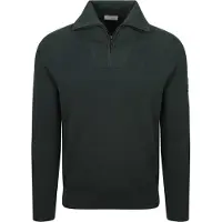 Suitable Half Zip Trui Tias Cooldry Knit Mosgroen - XXL