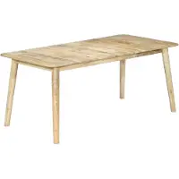 Syfax Esstisch 180×90×76 cm Mango Massivholz