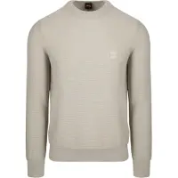 BOSS Pullover Anion Ecru - XXL