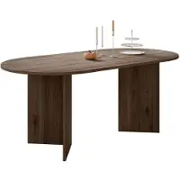 Mirjan 24 Tisch Gelizo 22 mm, Esszimmer Tisch (Farbe: Nuss Okapi)