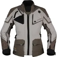 Modeka Panamericana 2 Damen Motorrad Textiljacke, sand/schwarz, 38