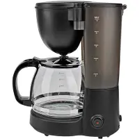 Butler 16100130 - Kaffeemaschine - 1,25 l - 10 Tassen - Warmhaltefunktion - Automatische Abschaltung - Schwarz