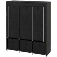 OKWISH Kommode Wohnzimmerschrank mit Schubladen,Sideboard mit Stauraum,Aufbewahrungsschrank Doppeltür-Design,Natur