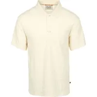 Scotch & Soda Strickpolo Strukturiert Ecru - L