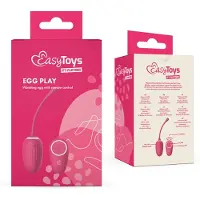 EasyToys Egg Play Vibrationsei 16 cm