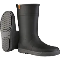 Dunlop Gummistiefel "Amsterdammer", Damen, Gr. 42, schwarz, Obermaterial: 100% Textilmaterial TEXMAT., Schuhe Gummistiefel