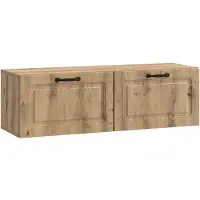 vidaXL Wandmontierter TV-Schrank 98 x 31 x 30 cm Artisan-Eiche