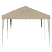 vidaXL Pop-up Partyzelt 575 x 290 x 245 cm Creme
