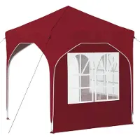 vidaXL Pop-up Partyzelt 192 x 192 x 245 cm Bordeauxrot