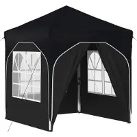 vidaXL Pop-up Partyzelt 192 x 192 x 245 cm Antrazit