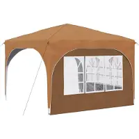 vidaXL Pop-up Partyzelt 290 x 290 x 245 cm Beige