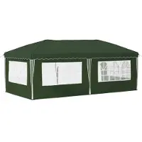 vidaXL Pop-up Partyzelt 574 x 289 x 245 cm Grün