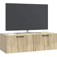 vidaXL Wandmontierter TV-Schrank Sonoma-Eiche 98 x 41 x 30 cm