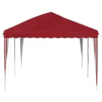 vidaXL Pop-up Partyzelt 575 x 290 x 245 cm Bordeauxrot