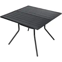 Vdd – Gartentisch – Tisch für den Außenbereich – beschichtetes Eisen – 100 x 73,5 cm