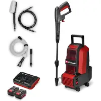 Einhell Akku-Hochdruckreiniger "HYPRESSO 36/105 (2x4,0 Ah)" inkl. Akku und Ladegerät