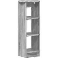 vidaXL Seitenschrank Sonoma-Grau 40 x 40 x 100 cm Holzwerkstoff