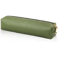 OEM Grünes Lederetui, Kosmetikbox, Bürotasche, PU, grün