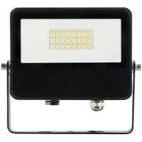 Beneito Faure Sky 30W LED-Außenstrahler mit Schaltertechnologie, Farbtemperatur 3000K/4000K/5000K, Abstrahlwinkel 115°, mattschwarze Oberfläche -