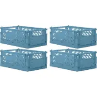OEM Klappbox 4-teilig 25x165x10cm Petrol Faltschale