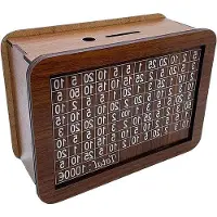 OEM Holzsparpot Retro Teller Aufbewahrungsbox Geschenk