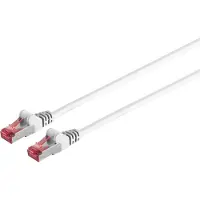 S-Conn S/CONN maximum connectivity Patchkabel cat6A S/FTP PIMF Halogenfrei ws - Netzwerk - CAT 6a