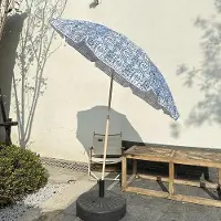 OEM Runder Sonnenschirm 180cm UV-Schutz kantelbar Strand