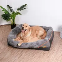 OEM Hundekissen für das Schlafen - Bequemes Hundesofa - Abnehmbares Hundeunterlage - Hunde Schlafsofa - Maße 83x57x25cm, Größe XL