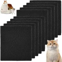 OEM 10 Stück Aktivkohlefilter für Katzenklo stark absorbierend