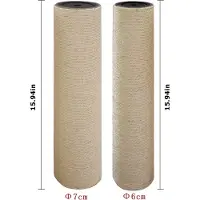 Markenlos Kratzsäule für Katzen - Mit Schrauben, Sisal, M10, Φ60, 405 cm