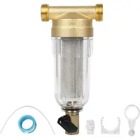 Markenlos Feinfilter für Wasserhahn und Springbrunnen - Sedimentfilter 3/4 Zoll