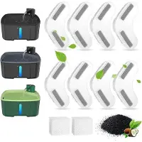 OEM Trinkwasserfilter 8tlg. + Schwämme für Katzen-/Hundetränken
