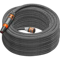 Markenlos Gartenschlauch Textilschlauch PVC 1/2 Zoll 25 m - Flexibel und wetterbeständig