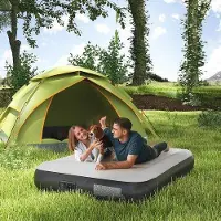 OEM Zweipersonen-Air-Matratze mit Elektropumpe, kompakt für Camping