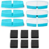 OEM Katzentrinkfontein-Filter 12er-Pack, Aktivkohle, Ultrafeinfasern
