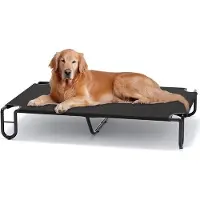 OEM Großer Hundebett Outdoor XL Schwarz Portabel