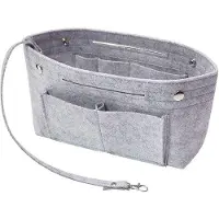 OEM Handtas-Organizer-Tas mit Innenfächern, kleiner Größe, Lichtgriß